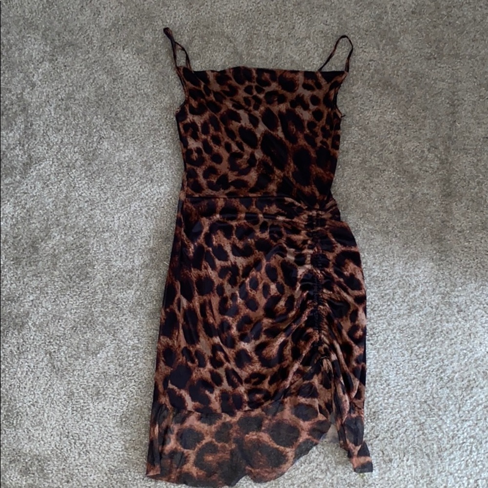 Cheetah Print Dress